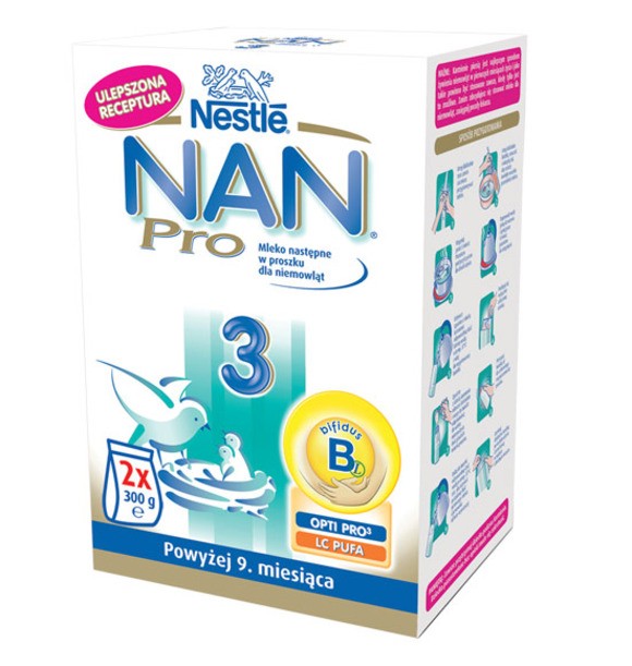 Mlko Nestl NAN Pro 3(nae Beba) od 9.msc - Fotografie . 1
